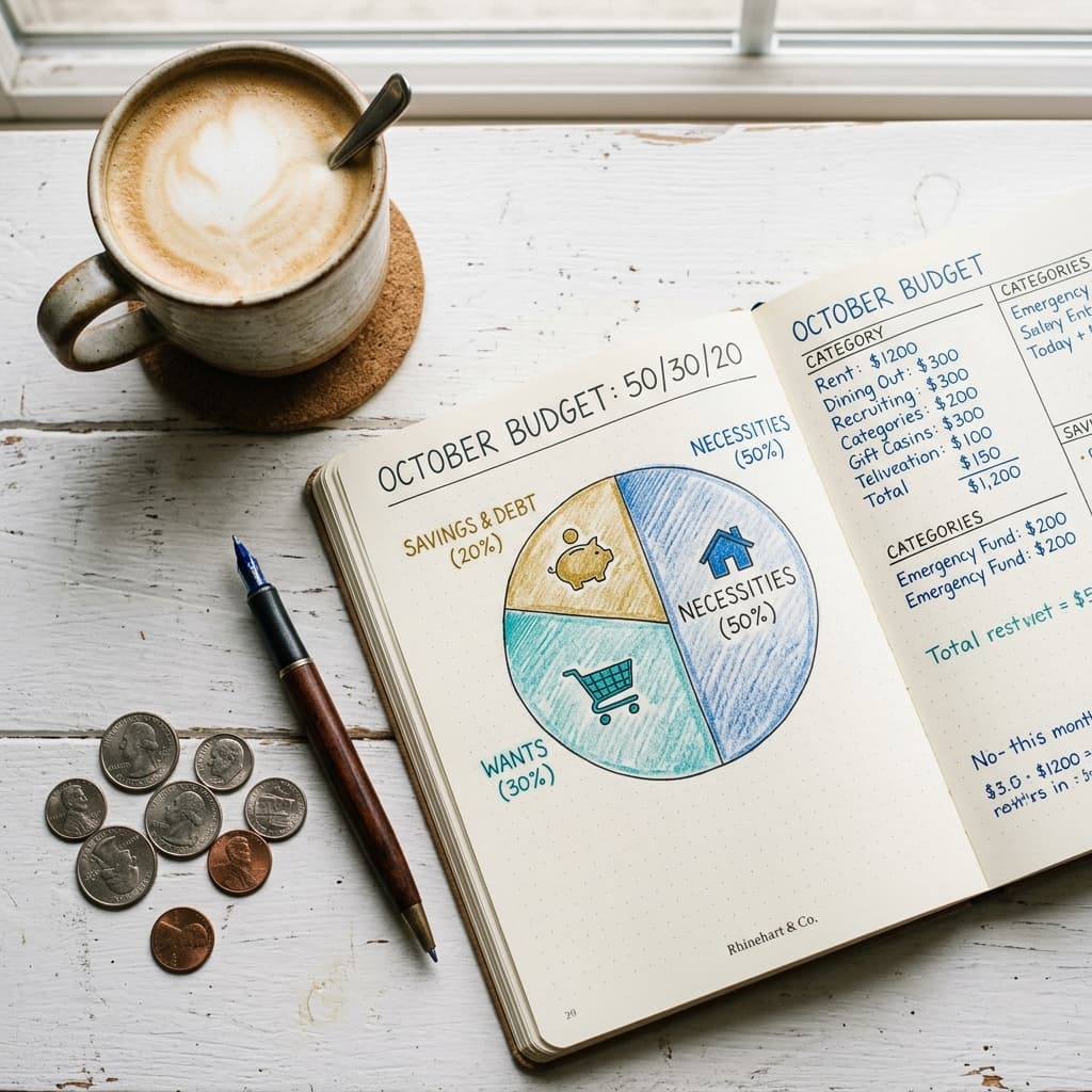 Budget Planner: The 50/30/20 Rule and Why Most Budgets Fail in Month Two