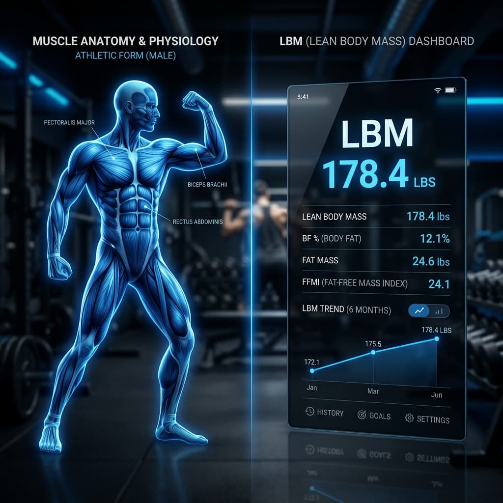 Lean Body Mass Calculator: The Number That Actually Tracks Your Progress in 2026