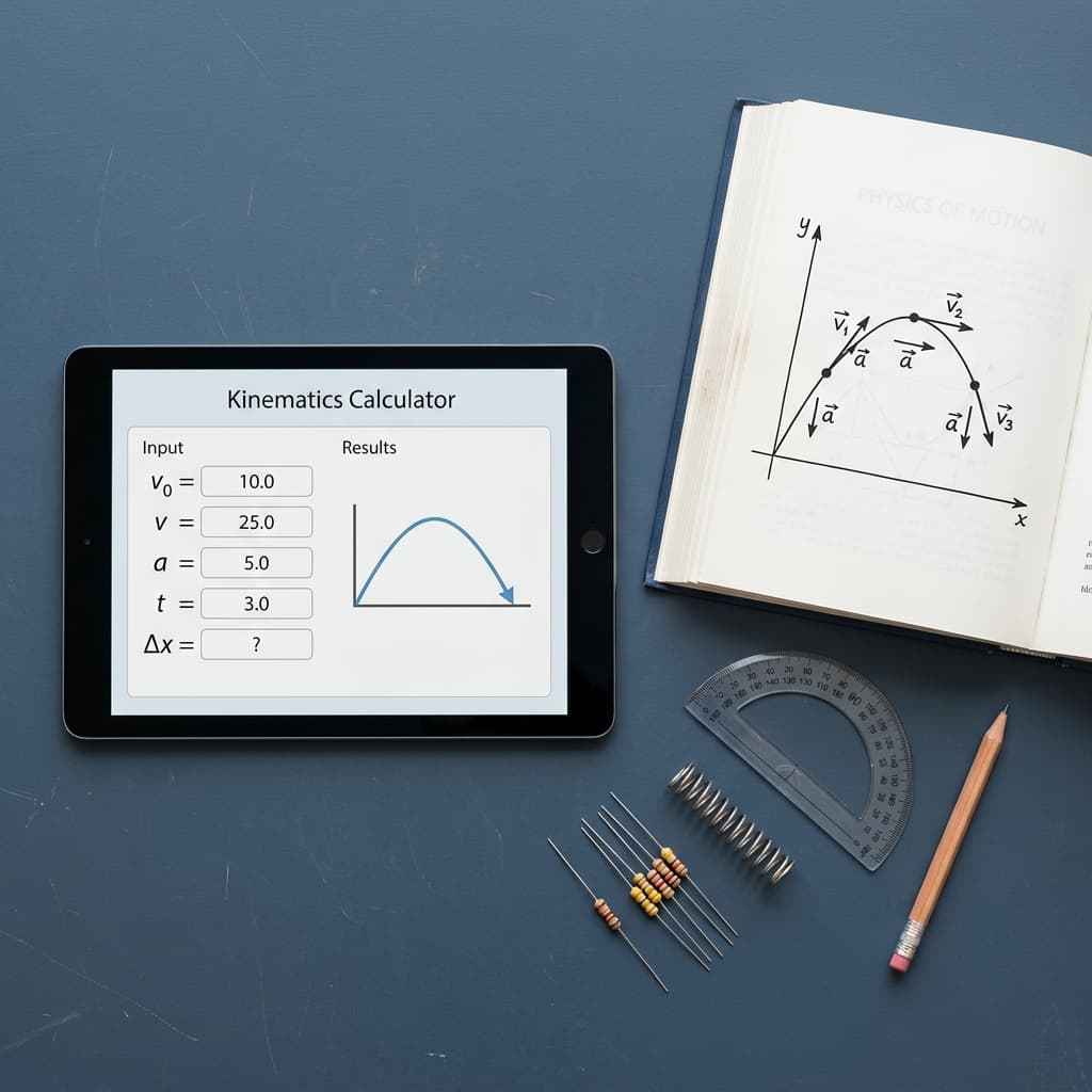 Physics calculators on ToolsACE