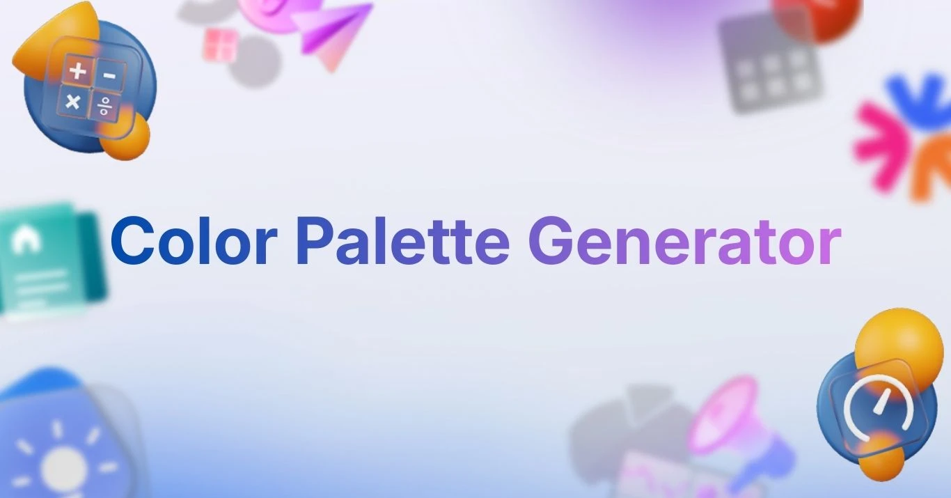 Color Palette Generator tool on toolsace.io Color Palette Generator tool interface with upload form on toolsace.io