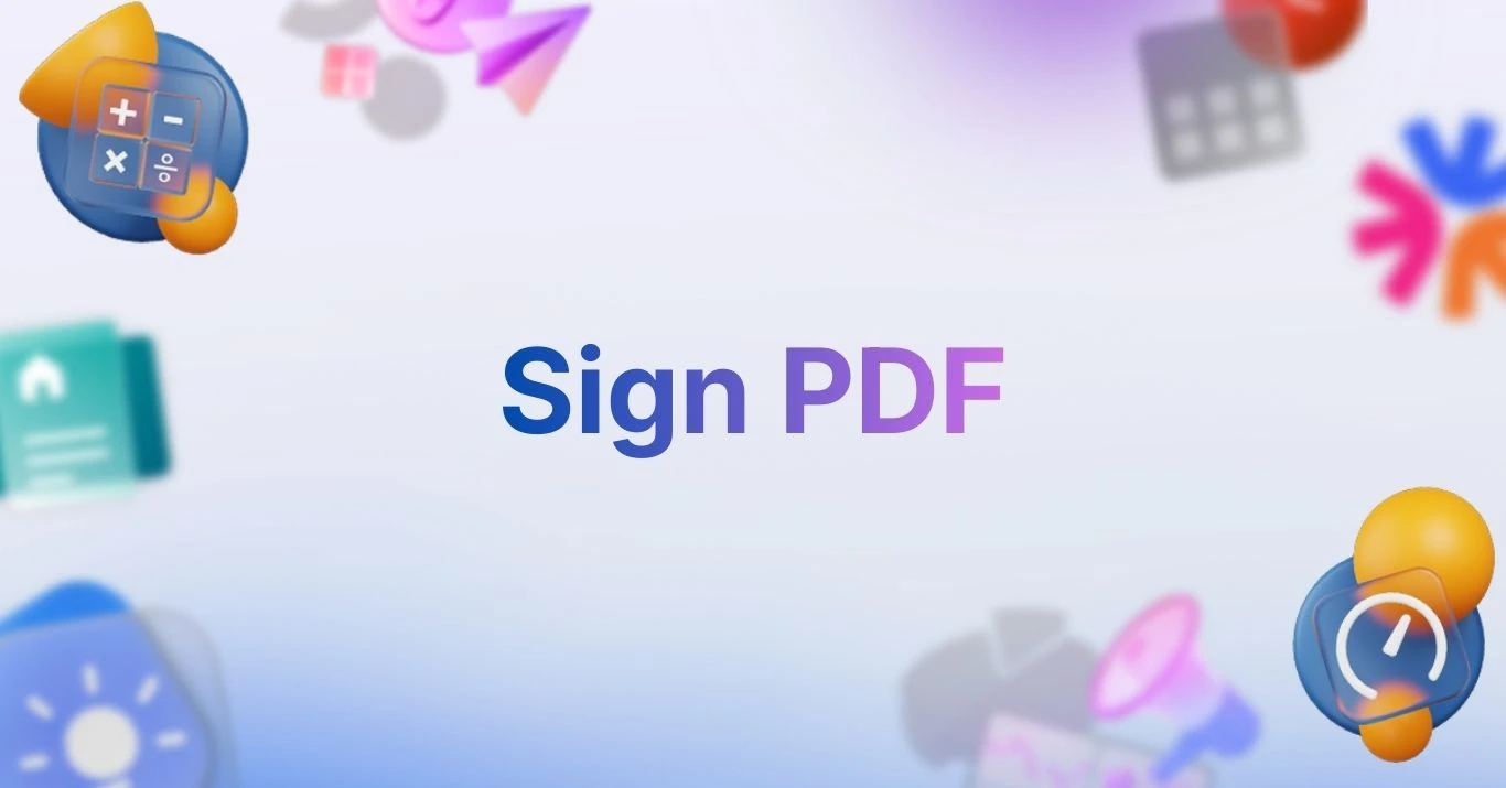 Sign Pdf tool on toolsace.io Sign Pdf tool interface with upload form on toolsace.io